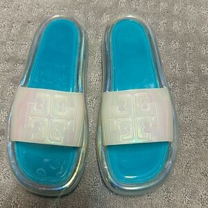Tory Burch bubble jelly sandals